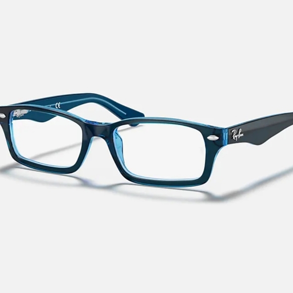 Ray-Ban Junior 1530 Eyeglasses 3667 - Blue. - Picture 2 of 8